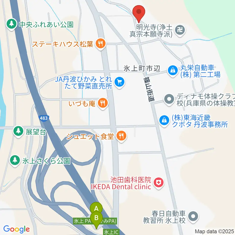 805たんば周辺の駐車場・コインパーキング一覧地図