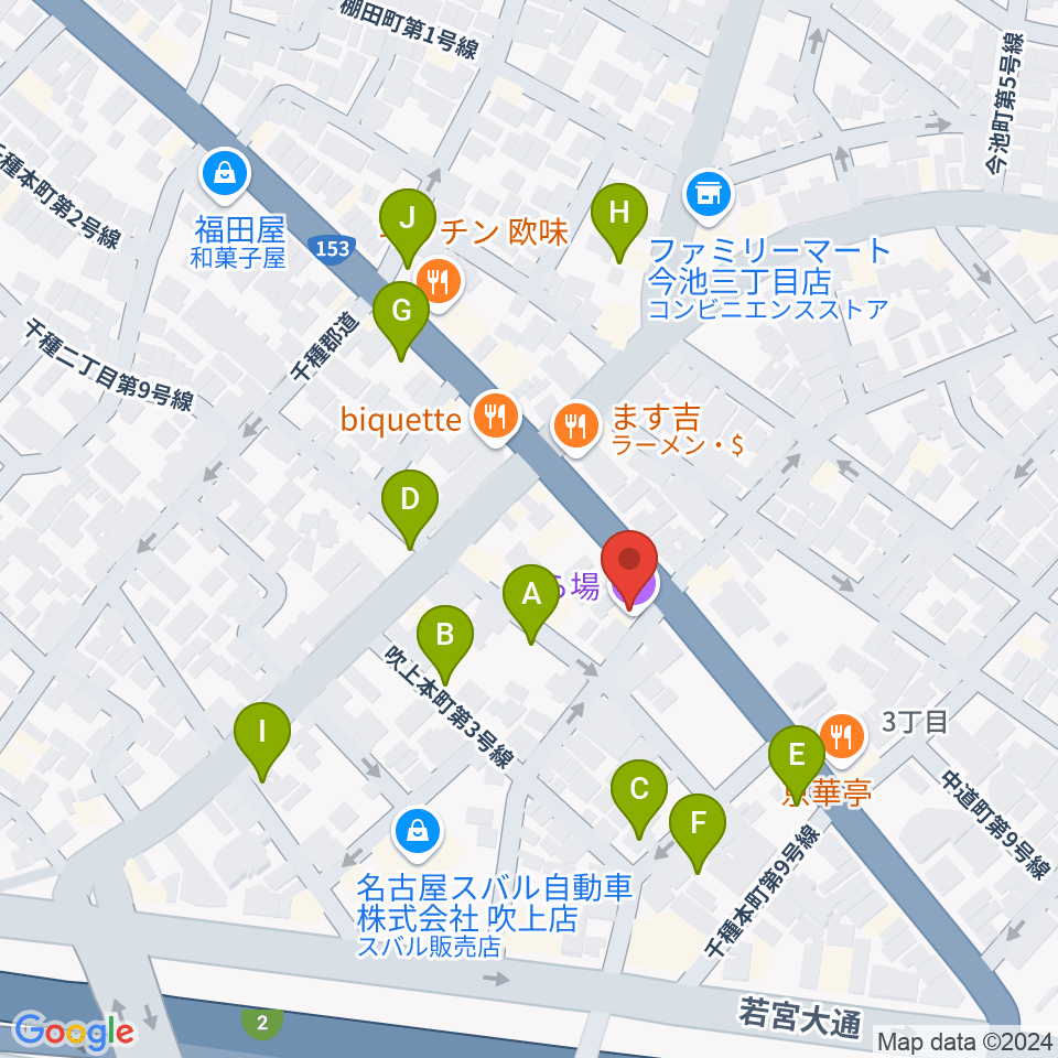 鑪ら場 たたらば周辺の駐車場・コインパーキング一覧地図