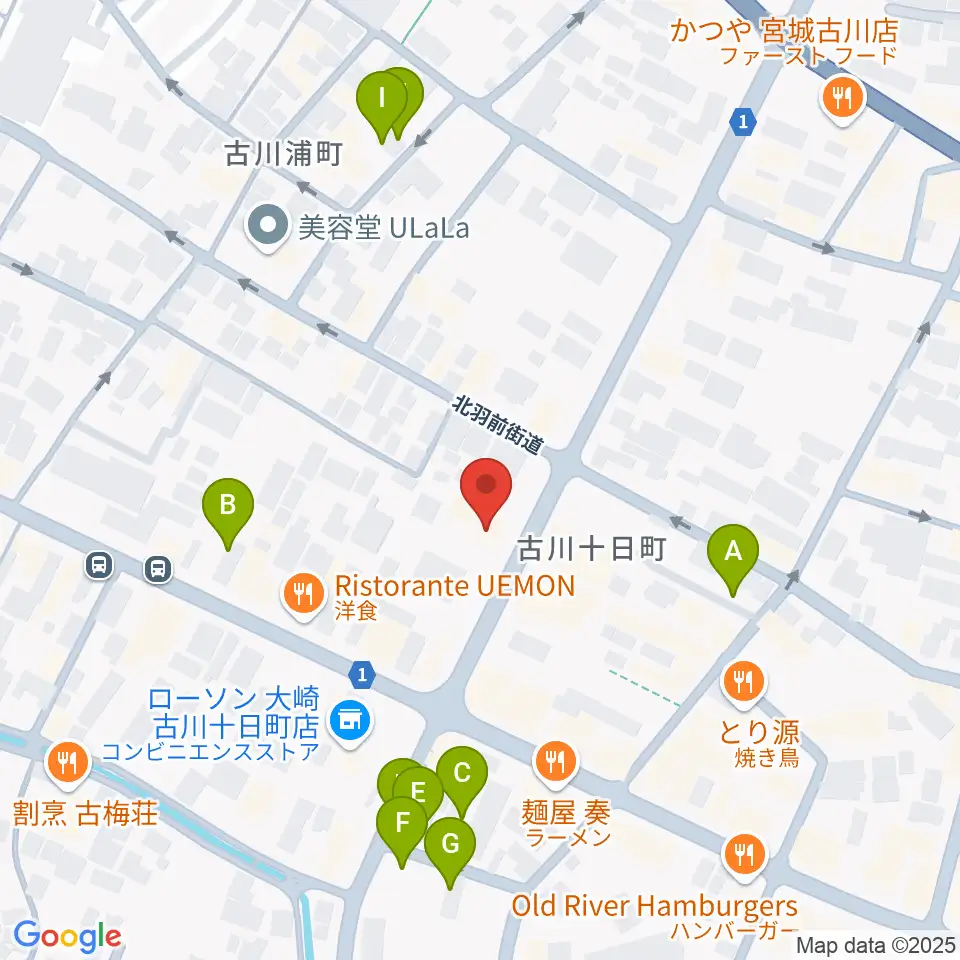 ソマキ・ミュージック周辺の駐車場・コインパーキング一覧地図
