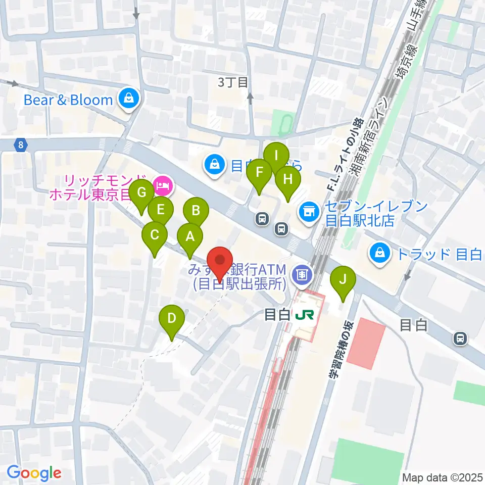 WORLD DISQUE周辺の駐車場・コインパーキング一覧地図