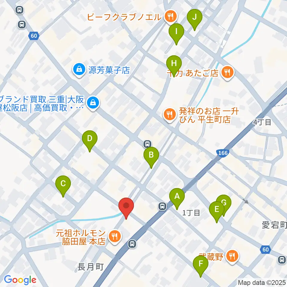 松阪ROCKERS CLUB周辺の駐車場・コインパーキング一覧地図