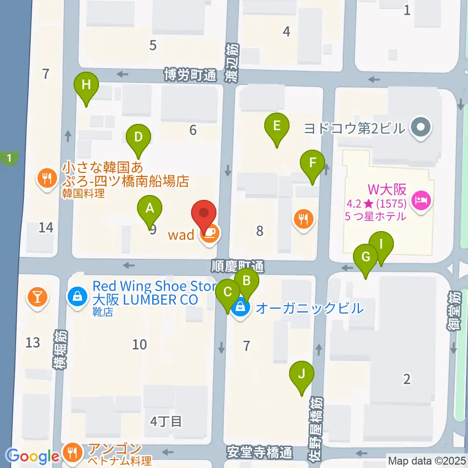 ESPECIAL RECORDS周辺の駐車場・コインパーキング一覧地図