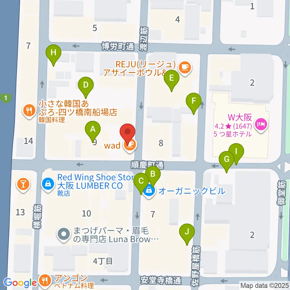 ESPECIAL RECORDS周辺の駐車場・コインパーキング一覧地図