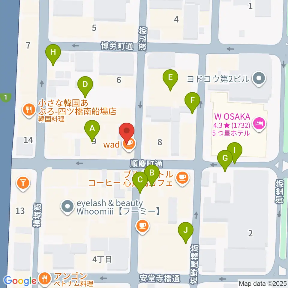 ESPECIAL RECORDS周辺の駐車場・コインパーキング一覧地図