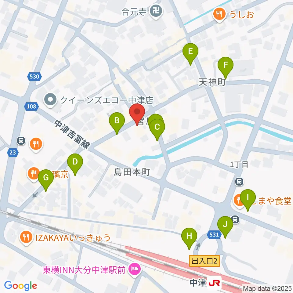 リル・ドリーム周辺の駐車場・コインパーキング一覧地図