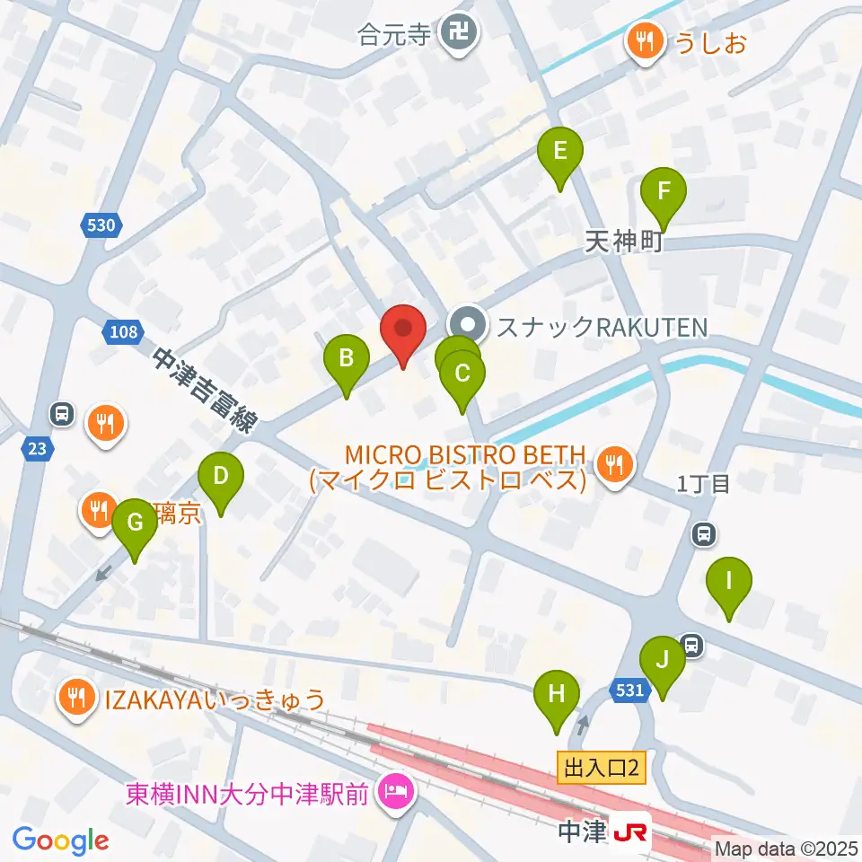 リル・ドリーム周辺の駐車場・コインパーキング一覧地図