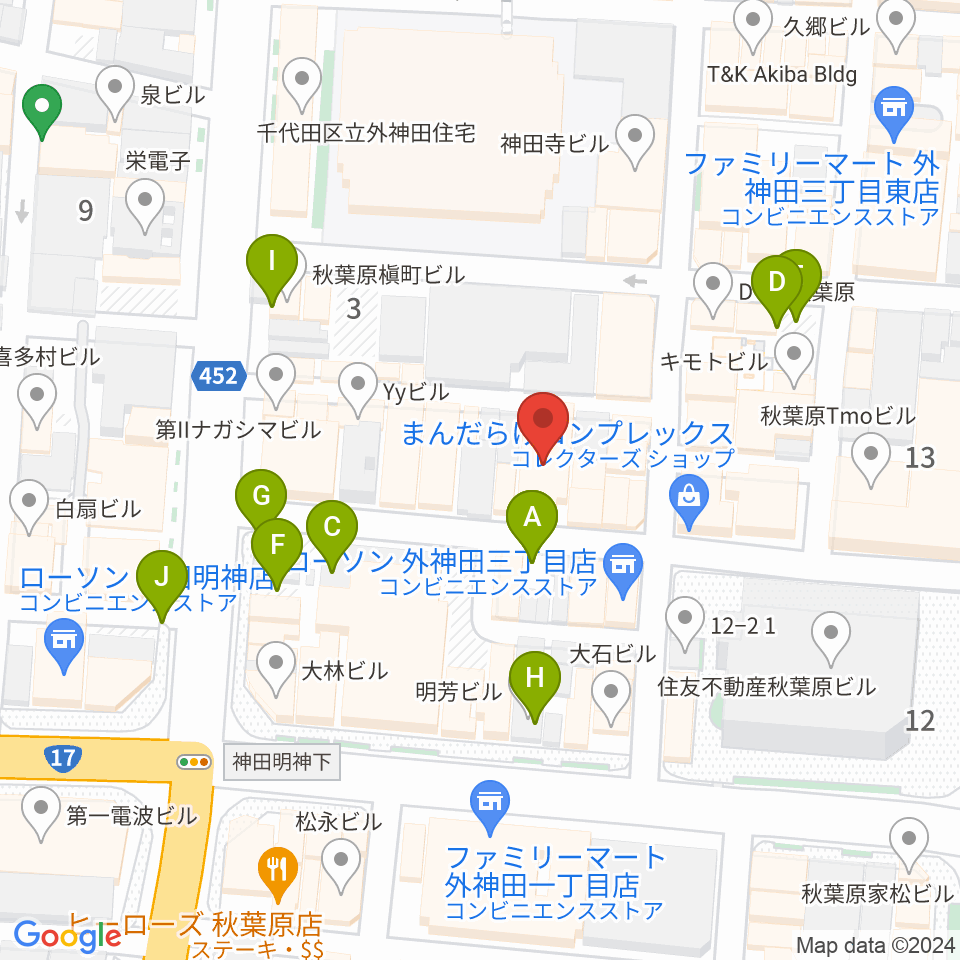 Twin Box周辺の駐車場・コインパーキング一覧地図