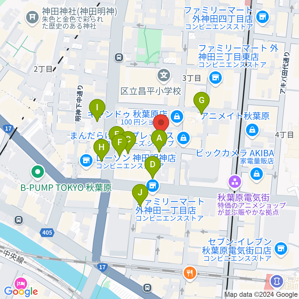 Twin Box周辺の駐車場・コインパーキング一覧地図