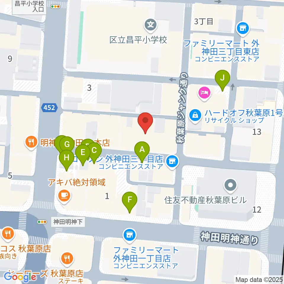 Twin Box周辺の駐車場・コインパーキング一覧地図