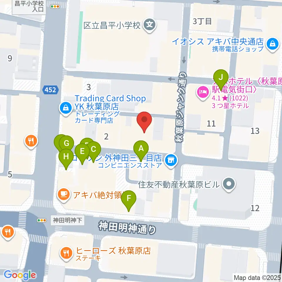 Twin Box周辺の駐車場・コインパーキング一覧地図