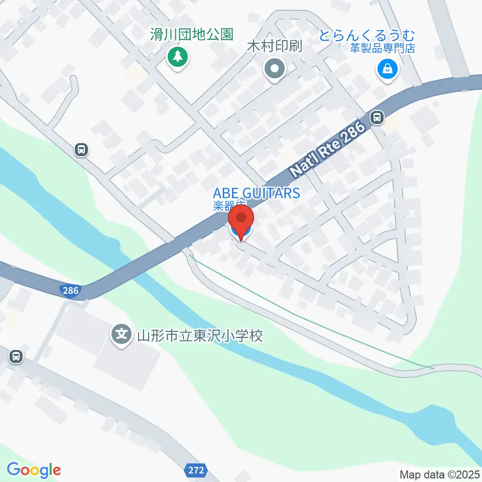 ABE GUITARS周辺の駐車場・コインパーキング一覧地図