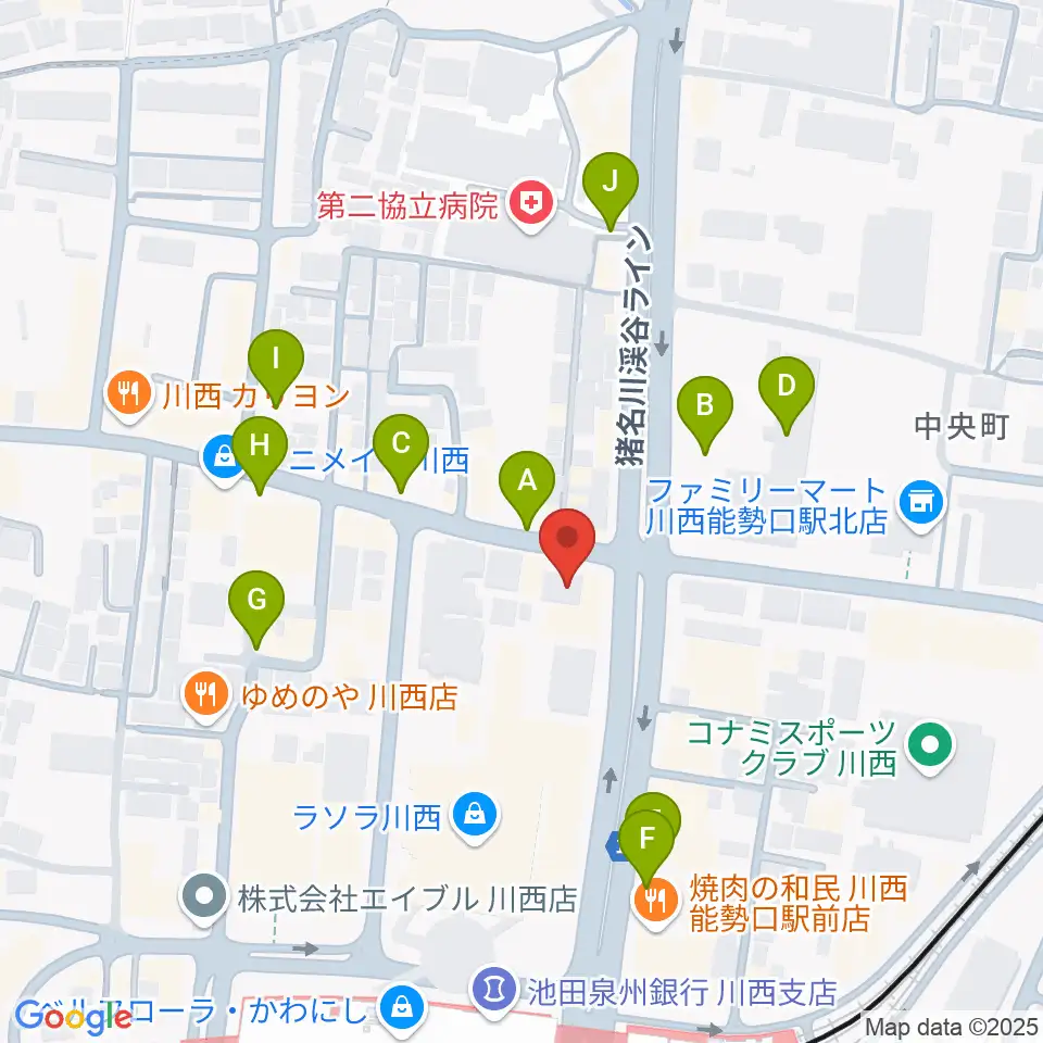 BEAT ON MUSIC SCHOOL周辺の駐車場・コインパーキング一覧地図