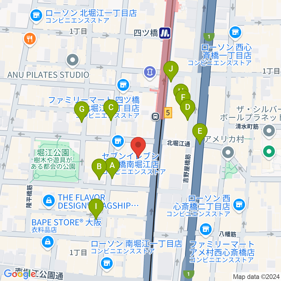 TIME BOMB RECORDS周辺の駐車場・コインパーキング一覧地図