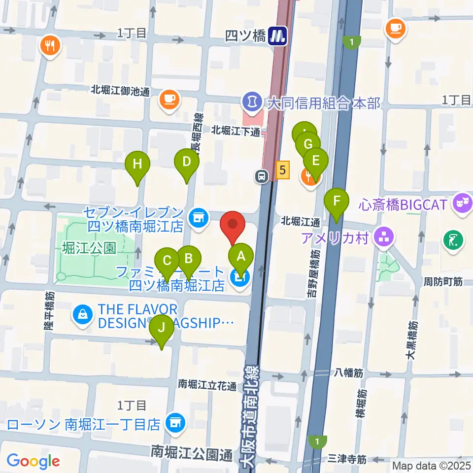 TIME BOMB RECORDS周辺の駐車場・コインパーキング一覧地図