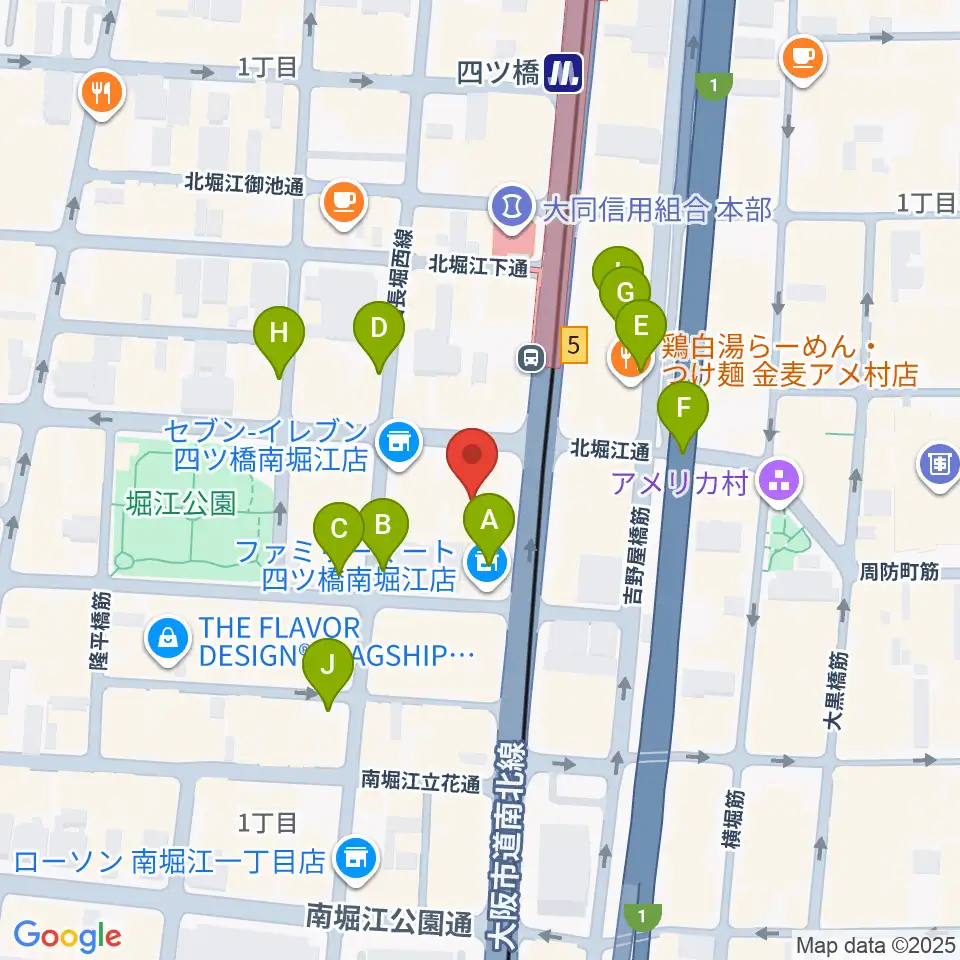 TIME BOMB RECORDS周辺の駐車場・コインパーキング一覧地図