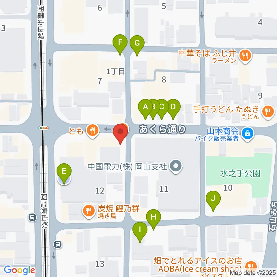 record shop DIG DIG周辺の駐車場・コインパーキング一覧地図