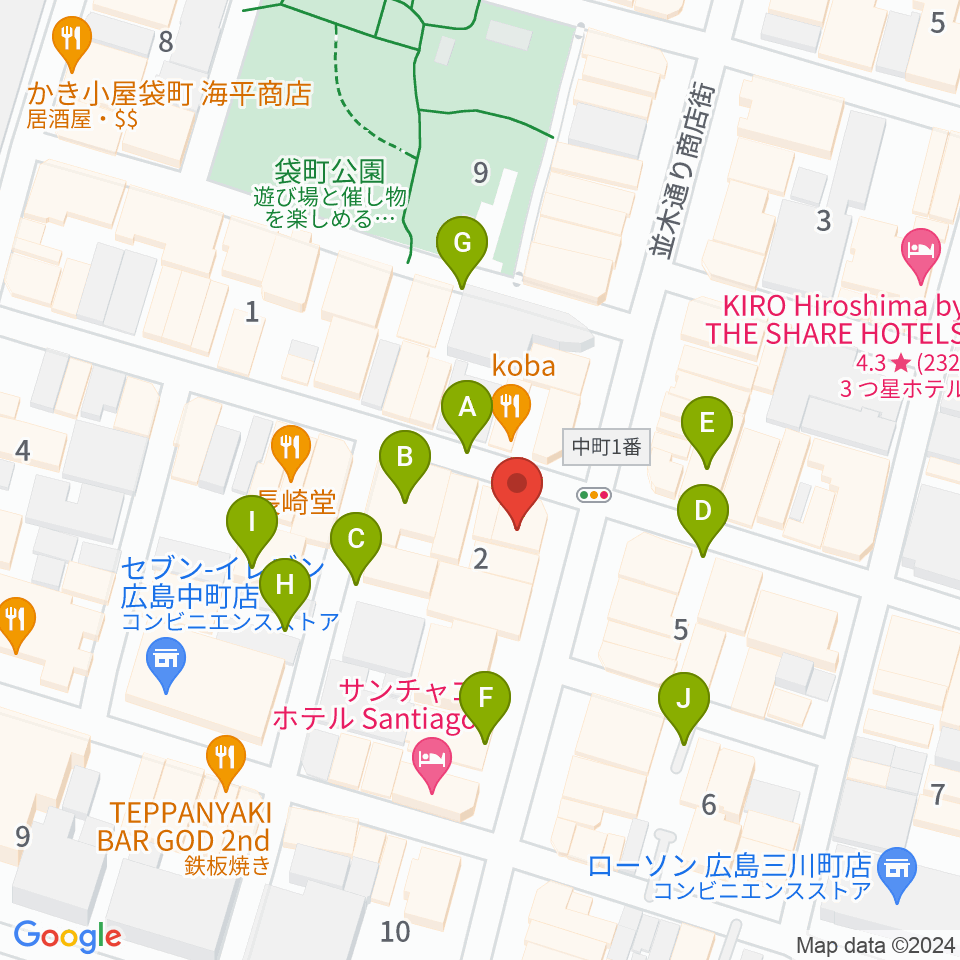 STEREO RECORDS周辺の駐車場・コインパーキング一覧地図