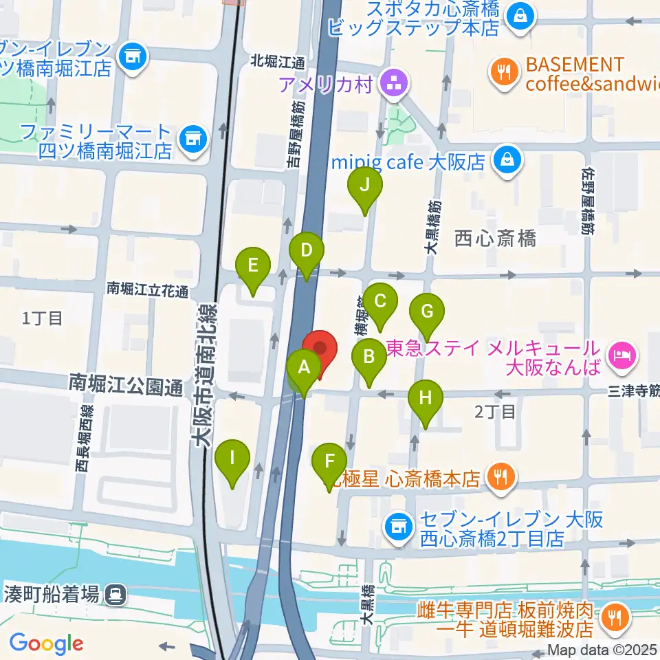Groovenut Records周辺の駐車場・コインパーキング一覧地図
