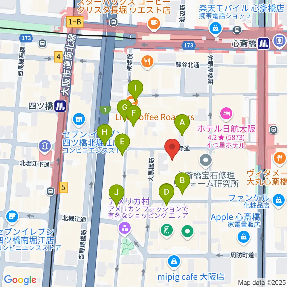 レコードショップ rare groove周辺の駐車場・コインパーキング一覧地図