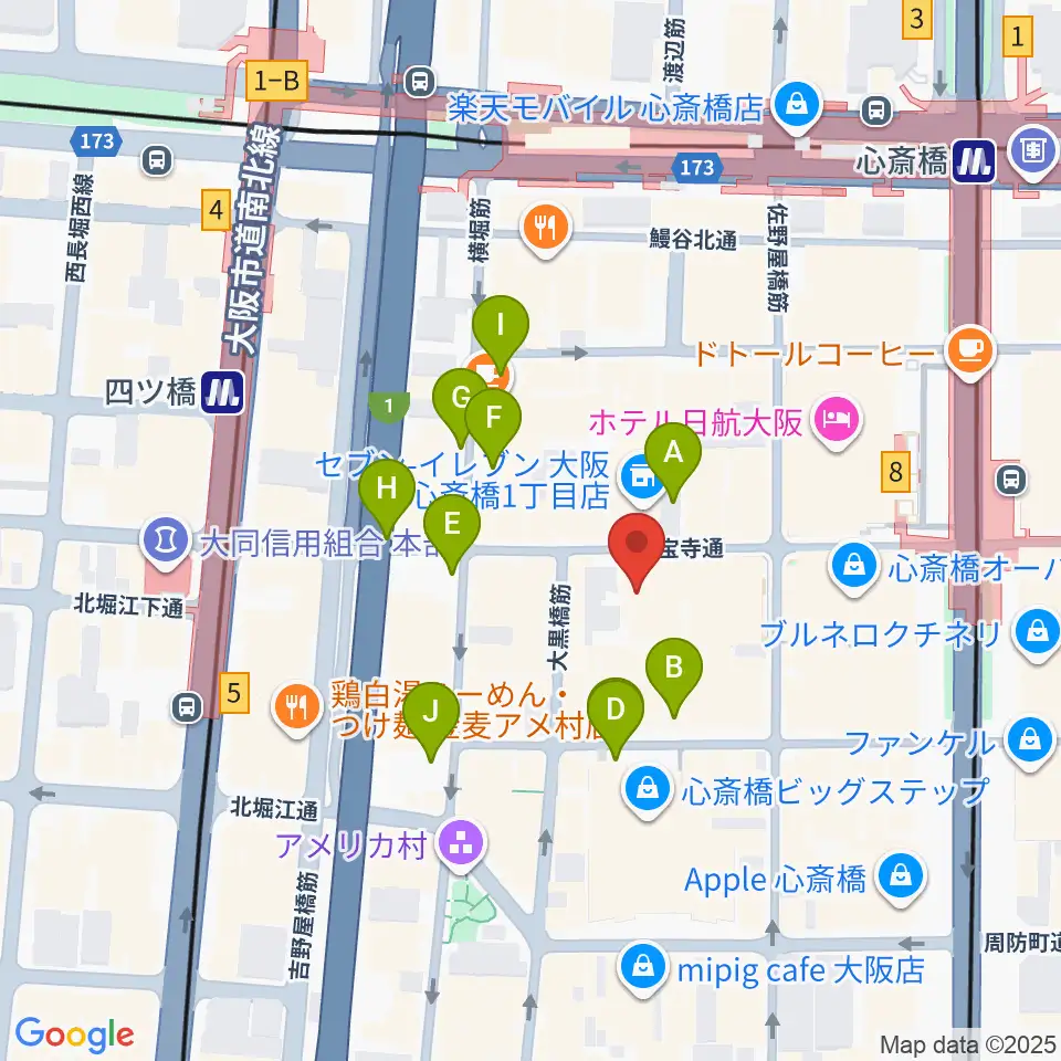 レコードショップ rare groove周辺の駐車場・コインパーキング一覧地図