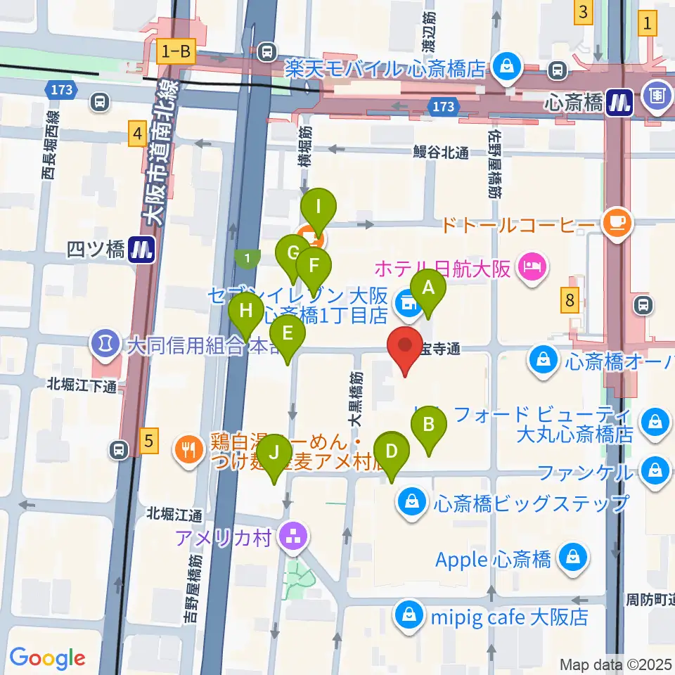 レコードショップ rare groove周辺の駐車場・コインパーキング一覧地図