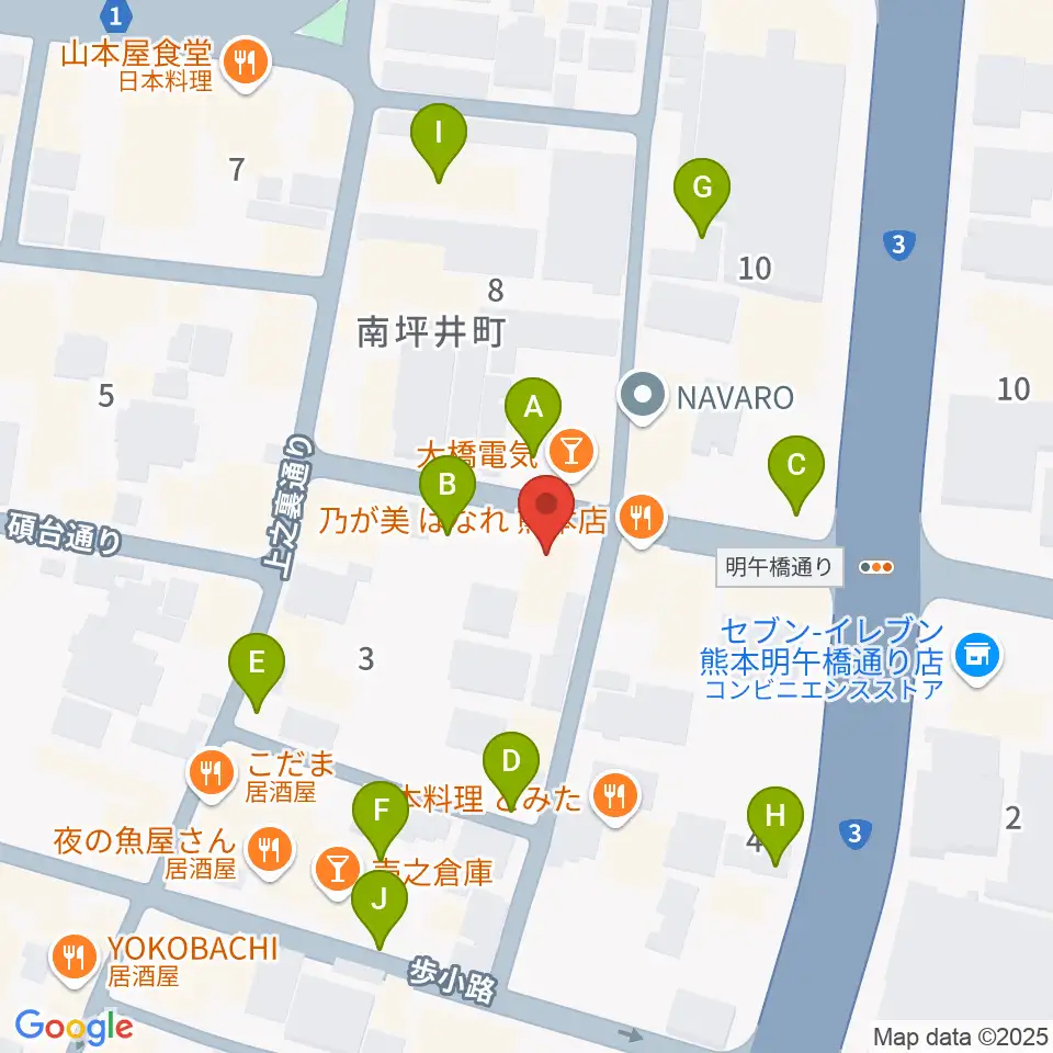 PEANUTS RECORDS周辺の駐車場・コインパーキング一覧地図