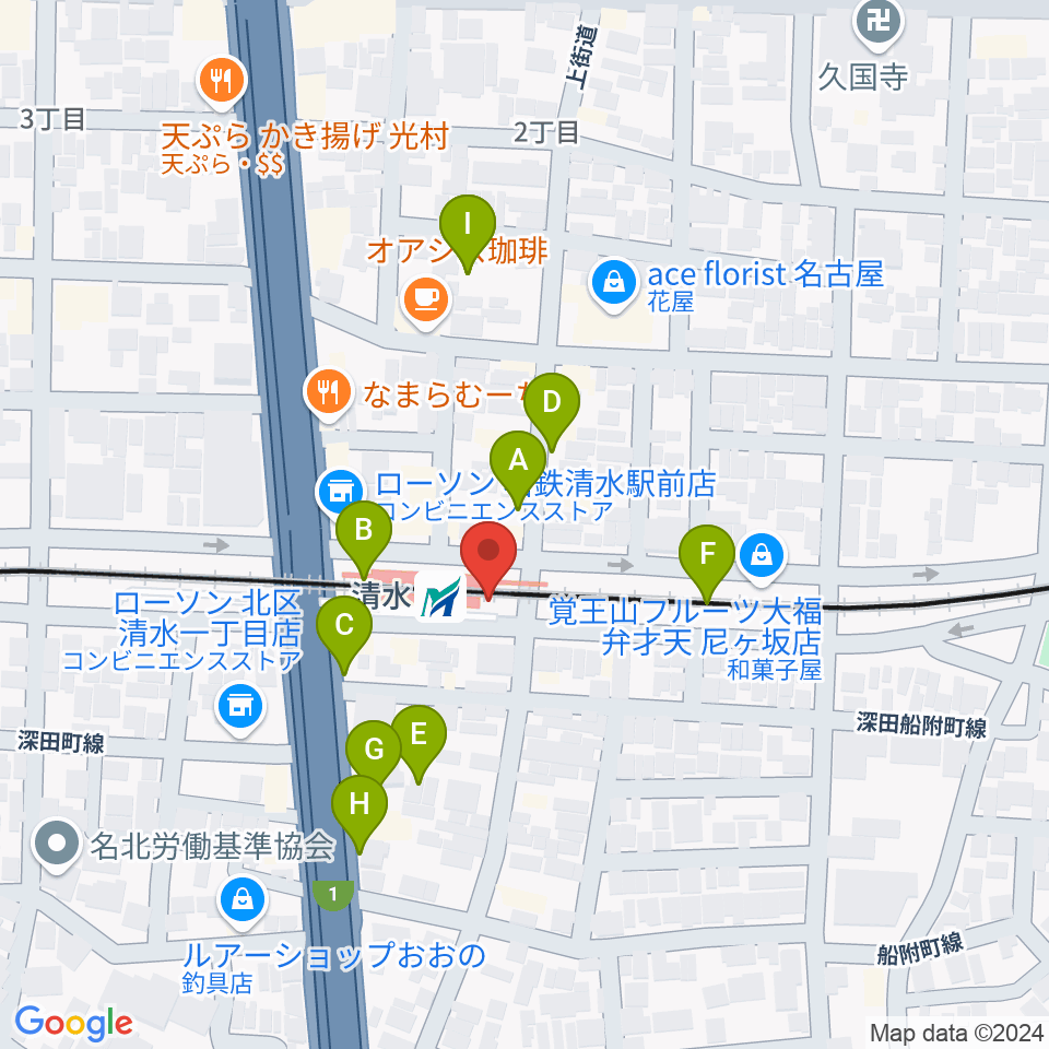 STIFF SLACK周辺の駐車場・コインパーキング一覧地図