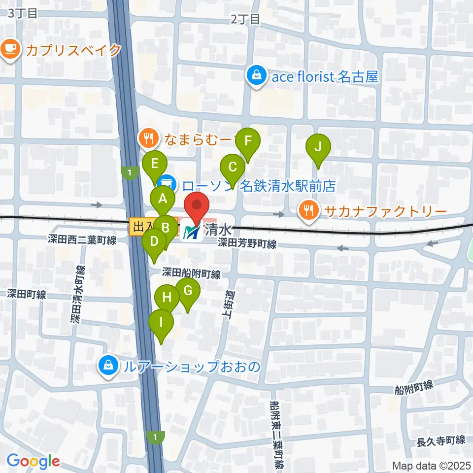 STIFF SLACK周辺の駐車場・コインパーキング一覧地図
