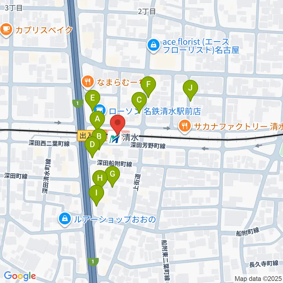 STIFF SLACK周辺の駐車場・コインパーキング一覧地図