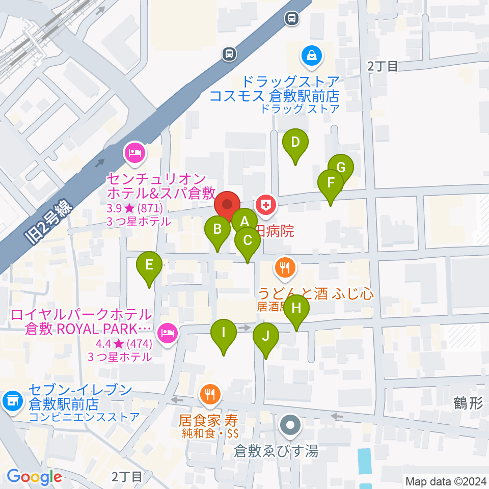 ガーデンオブディライト周辺の駐車場・コインパーキング一覧地図