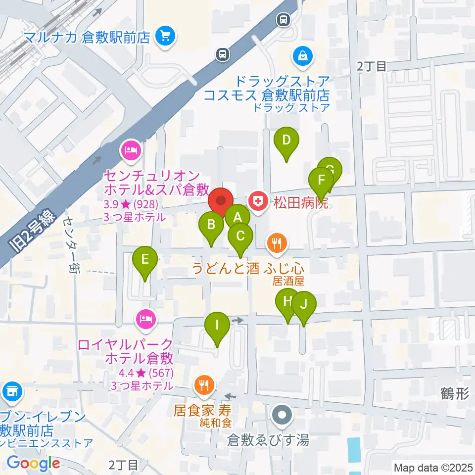 ガーデンオブディライト周辺の駐車場・コインパーキング一覧地図
