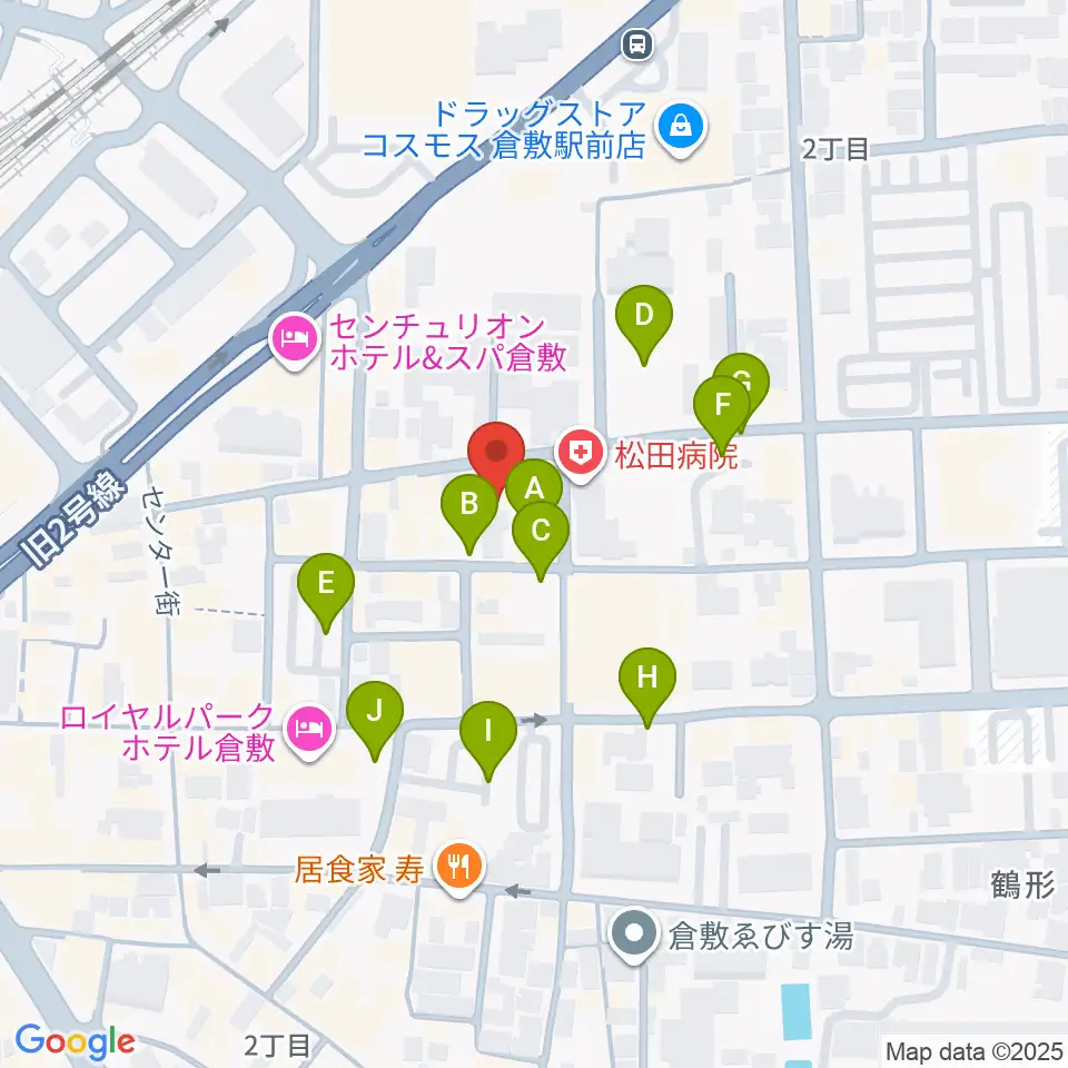 ガーデンオブディライト周辺の駐車場・コインパーキング一覧地図