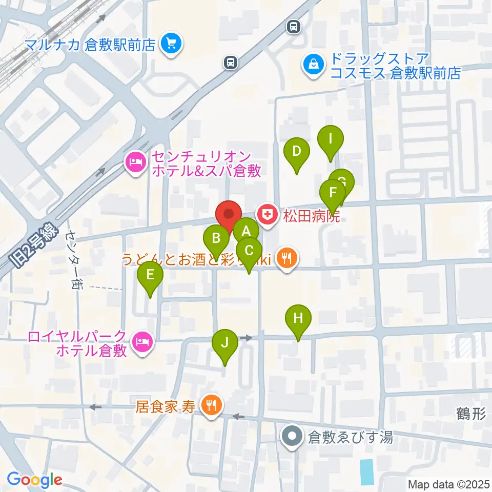 ガーデンオブディライト周辺の駐車場・コインパーキング一覧地図
