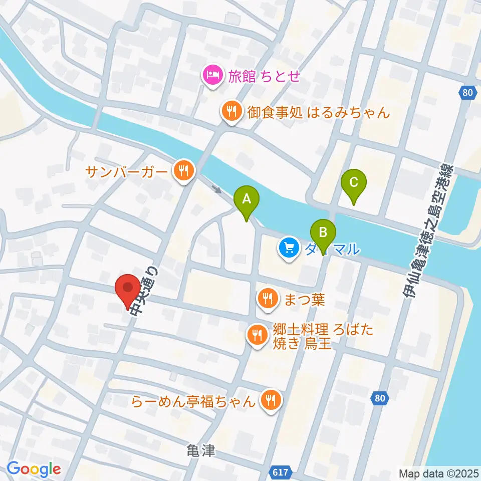 徳之島MAC周辺の駐車場・コインパーキング一覧地図