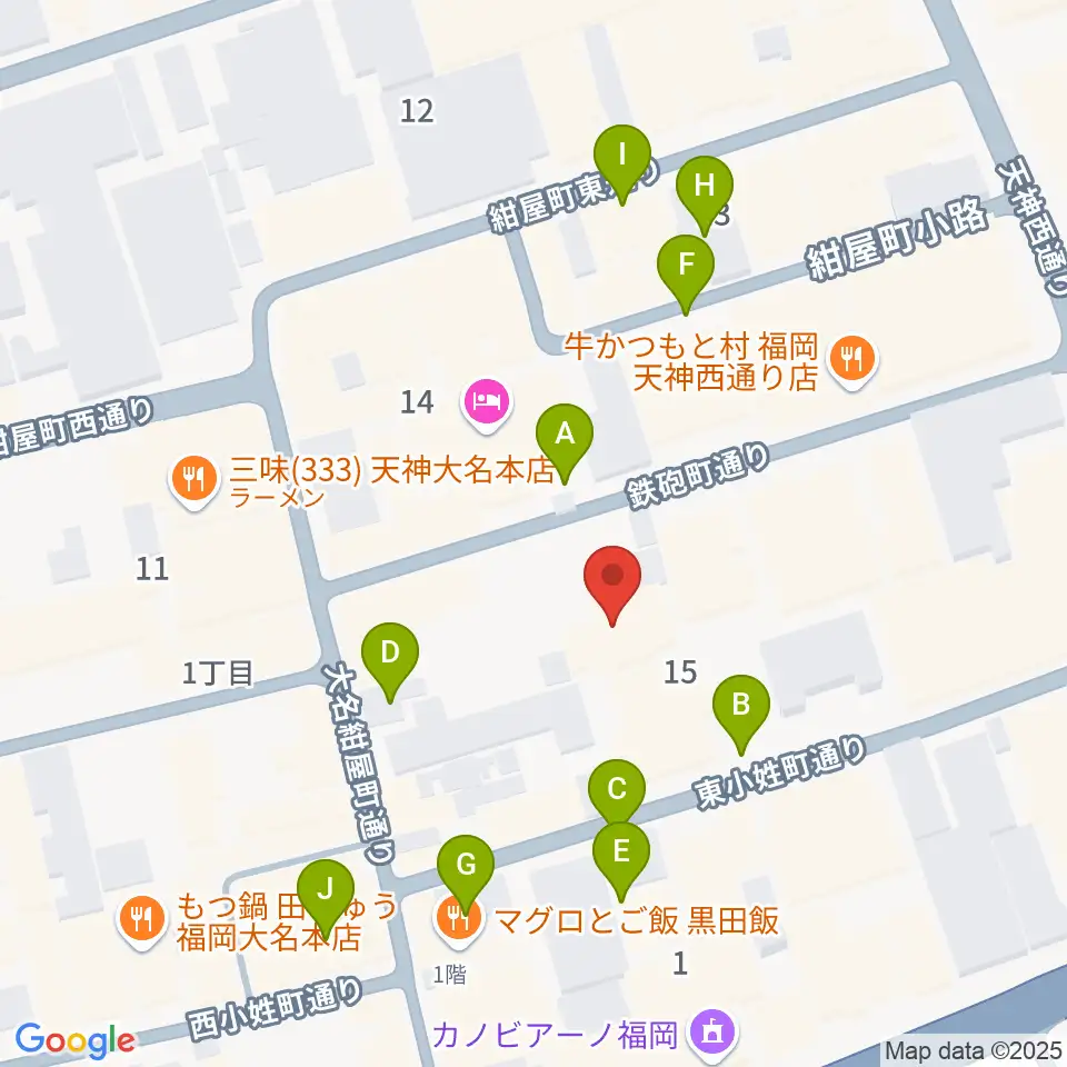 チクロマーケット周辺の駐車場・コインパーキング一覧地図