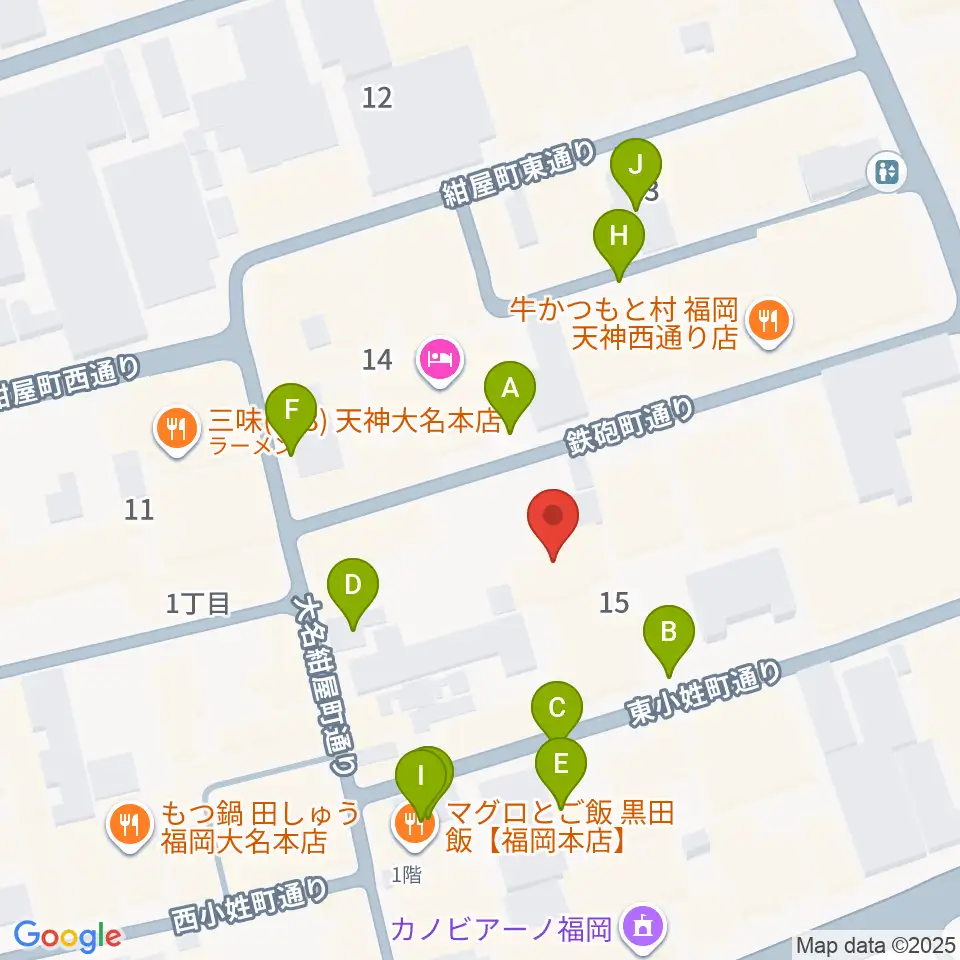 チクロマーケット周辺の駐車場・コインパーキング一覧地図