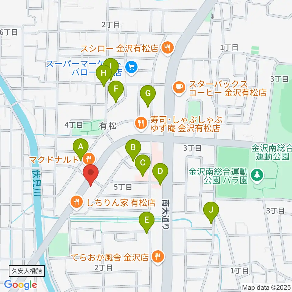 エブリデイ・レコード周辺の駐車場・コインパーキング一覧地図