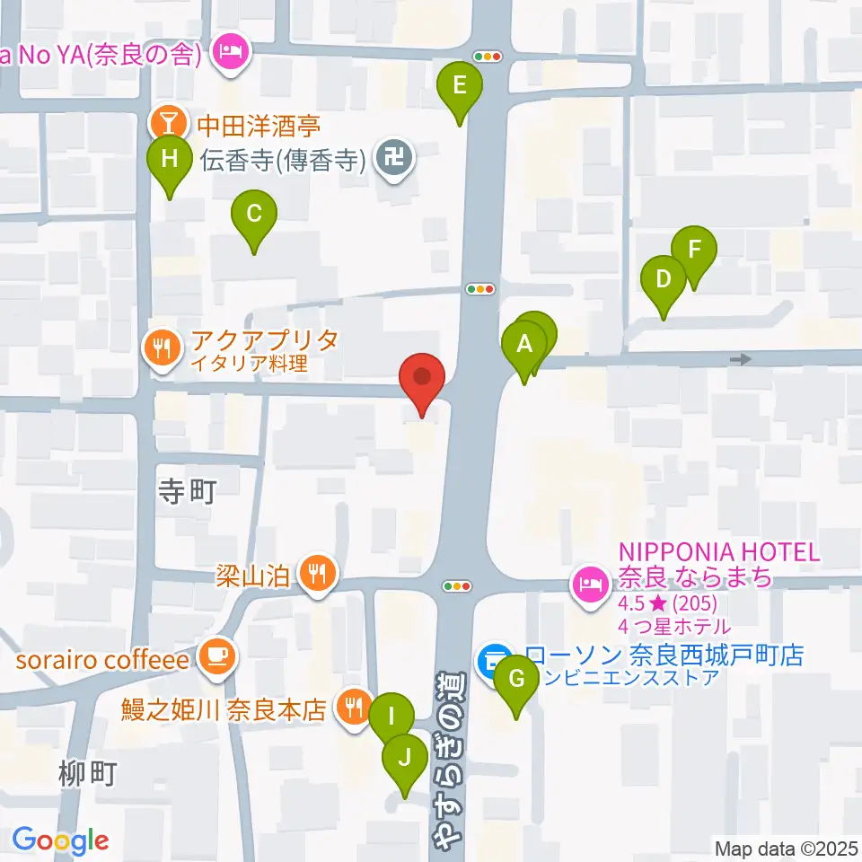 THROAT RECORDS周辺の駐車場・コインパーキング一覧地図