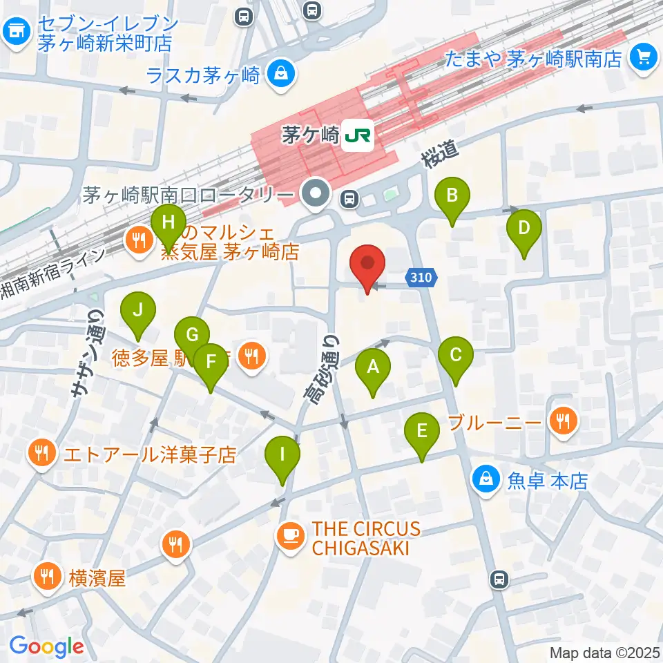 LUSH LIFE周辺の駐車場・コインパーキング一覧地図