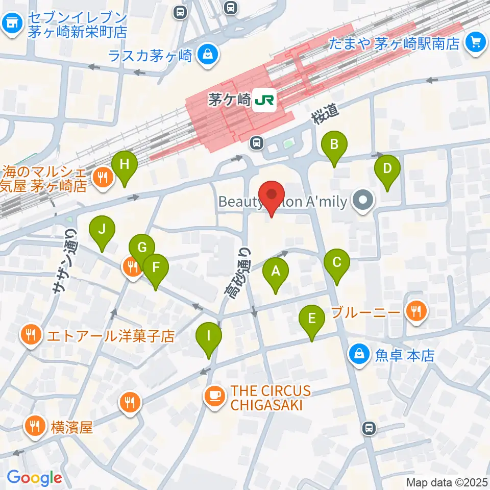 LUSH LIFE周辺の駐車場・コインパーキング一覧地図