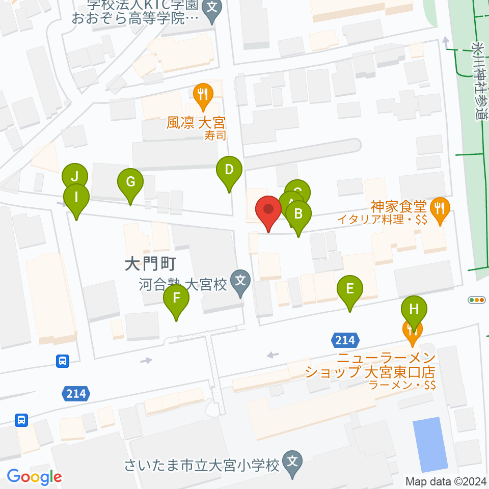 レコード屋グリグリ周辺の駐車場・コインパーキング一覧地図