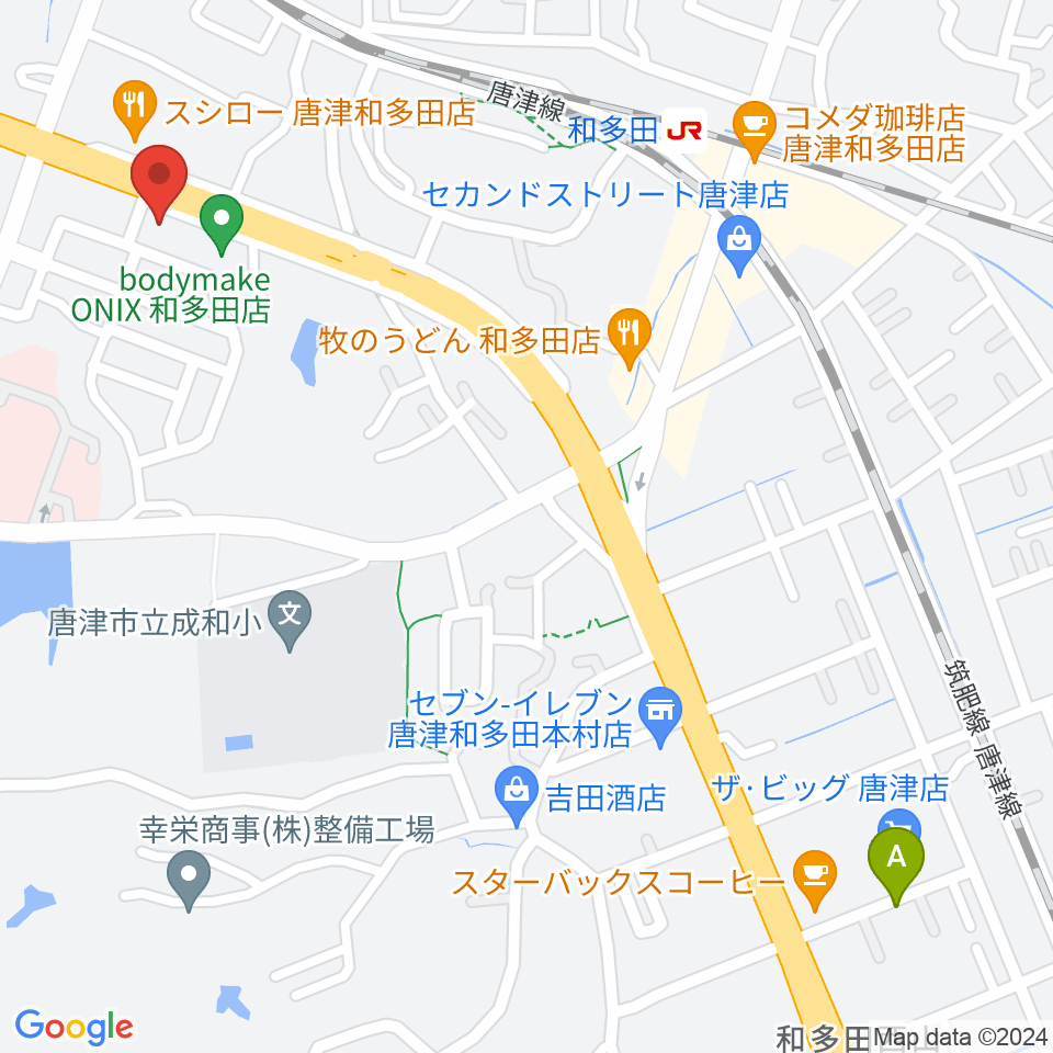 OLENGE周辺の駐車場・コインパーキング一覧地図