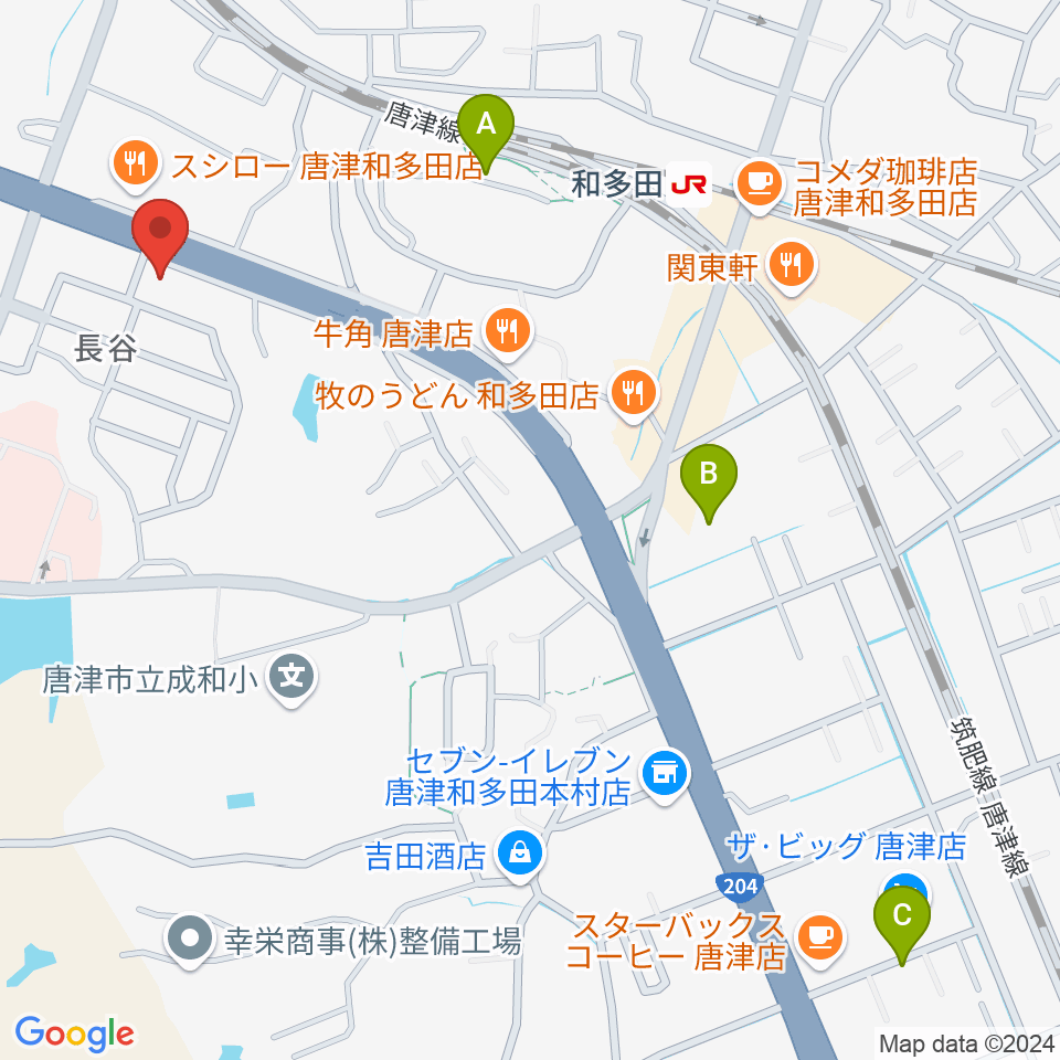 OLENGE周辺の駐車場・コインパーキング一覧地図