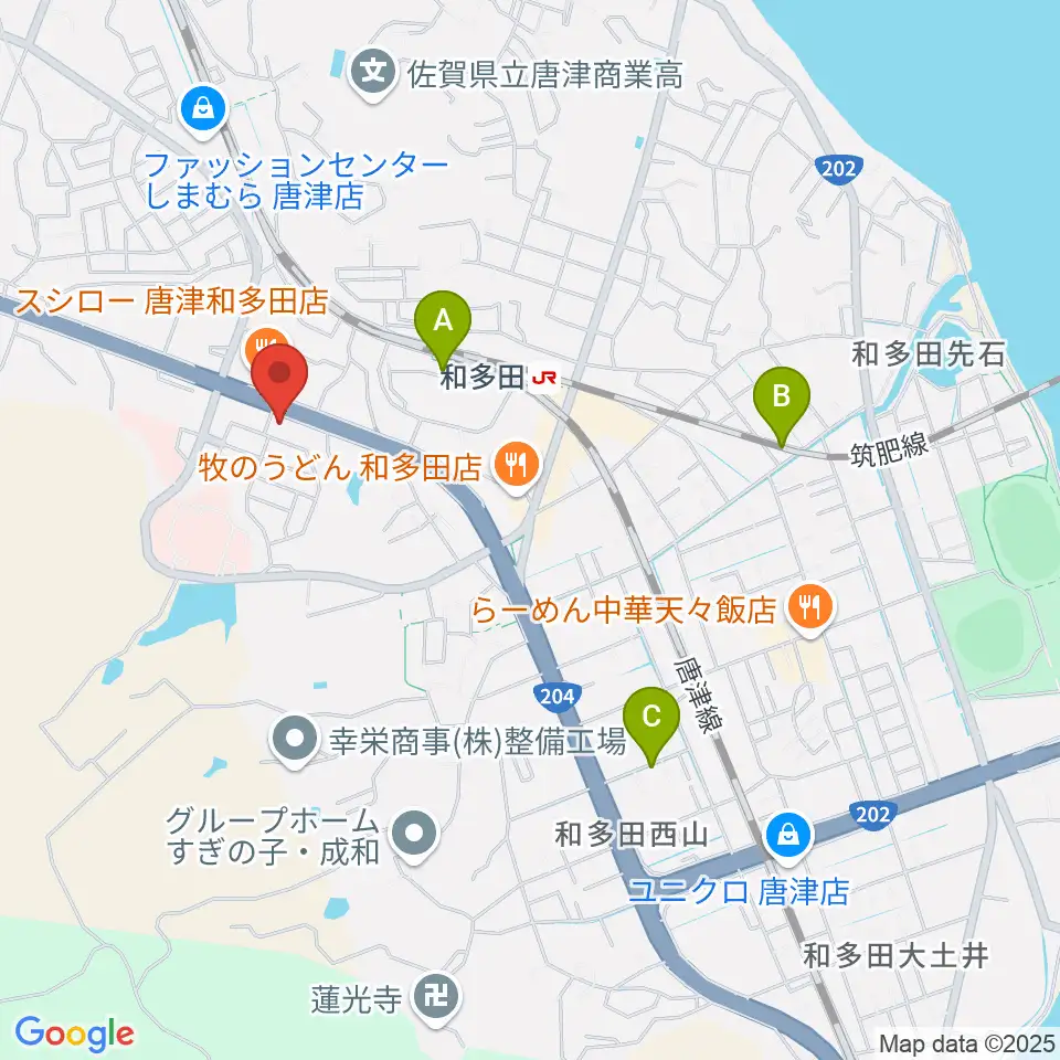 OLENGE周辺の駐車場・コインパーキング一覧地図