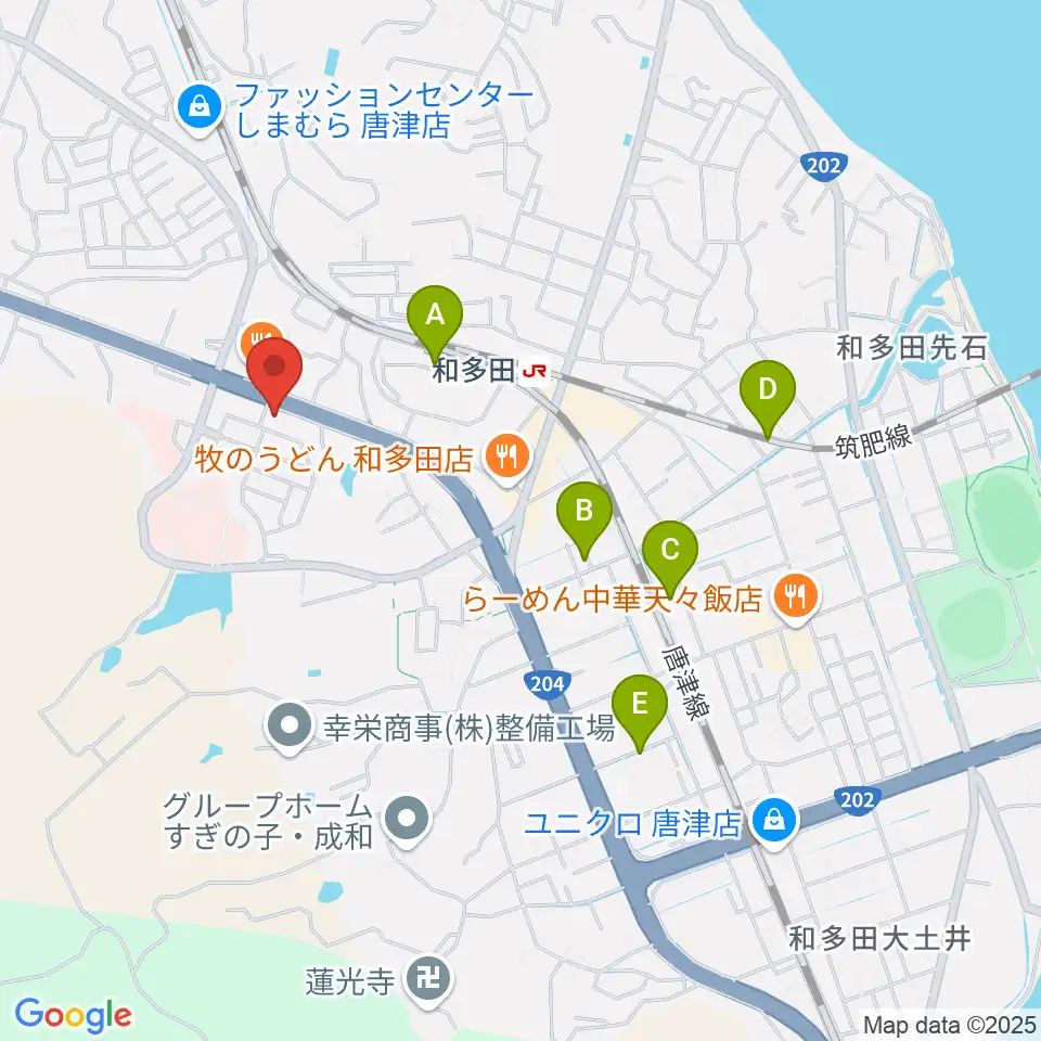 OLENGE周辺の駐車場・コインパーキング一覧地図