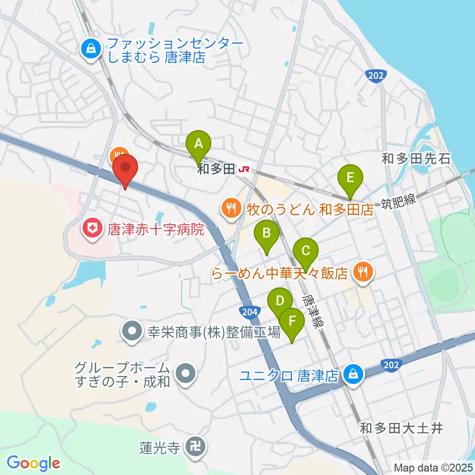 OLENGE周辺の駐車場・コインパーキング一覧地図