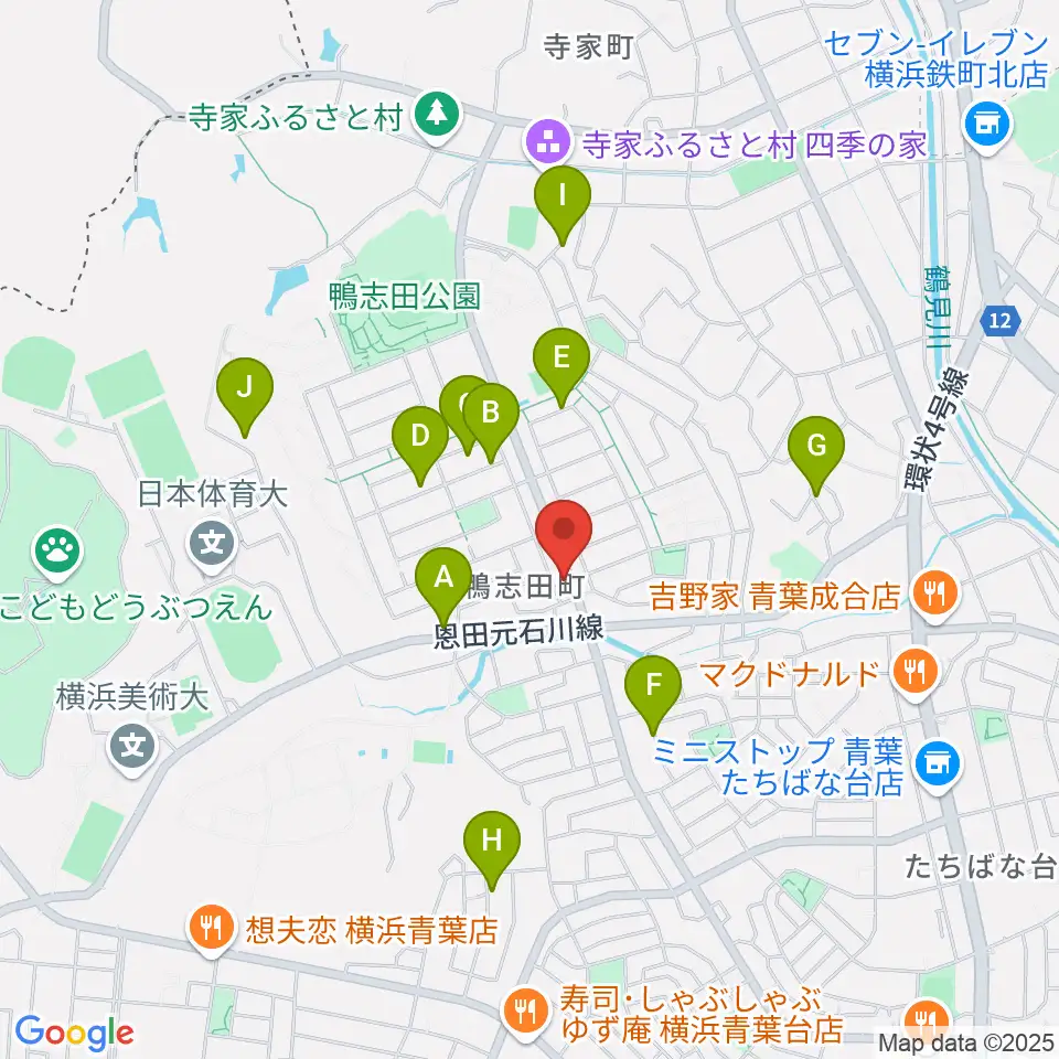 中古レコードのタチバナ周辺の駐車場・コインパーキング一覧地図