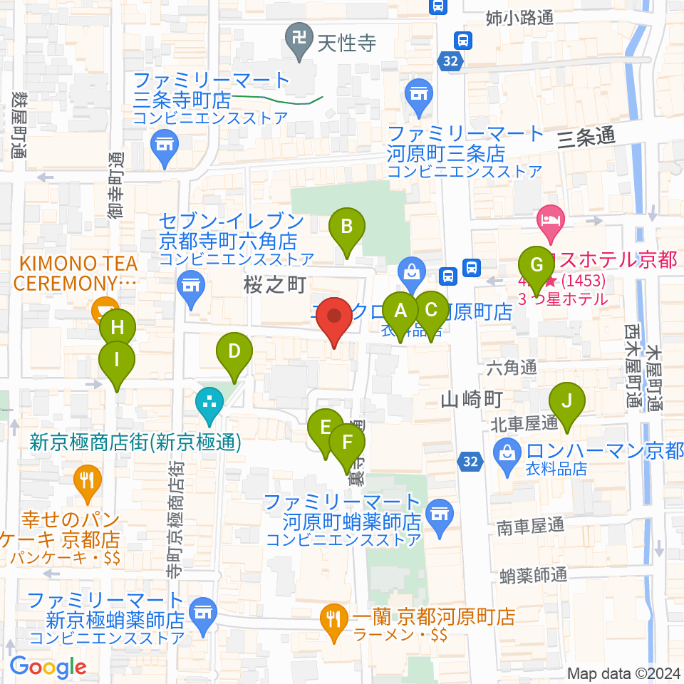 トラドラレコード周辺の駐車場・コインパーキング一覧地図