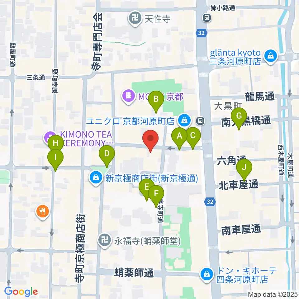 トラドラレコード周辺の駐車場・コインパーキング一覧地図