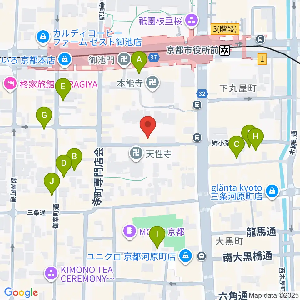 VINYL7 RECORDS周辺の駐車場・コインパーキング一覧地図